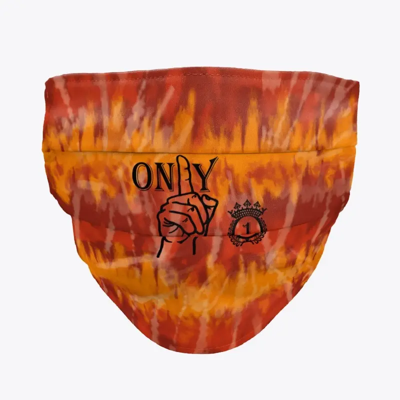 Only 1 Ruby Cloth Face Mask